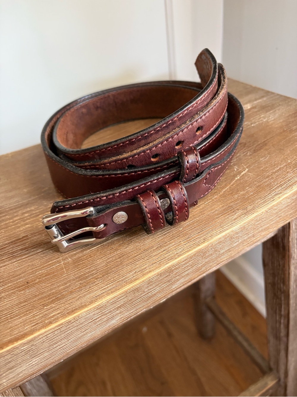 HANKS “THE RANGER” 1.5” Leather Belt / Ms-Sz 40
